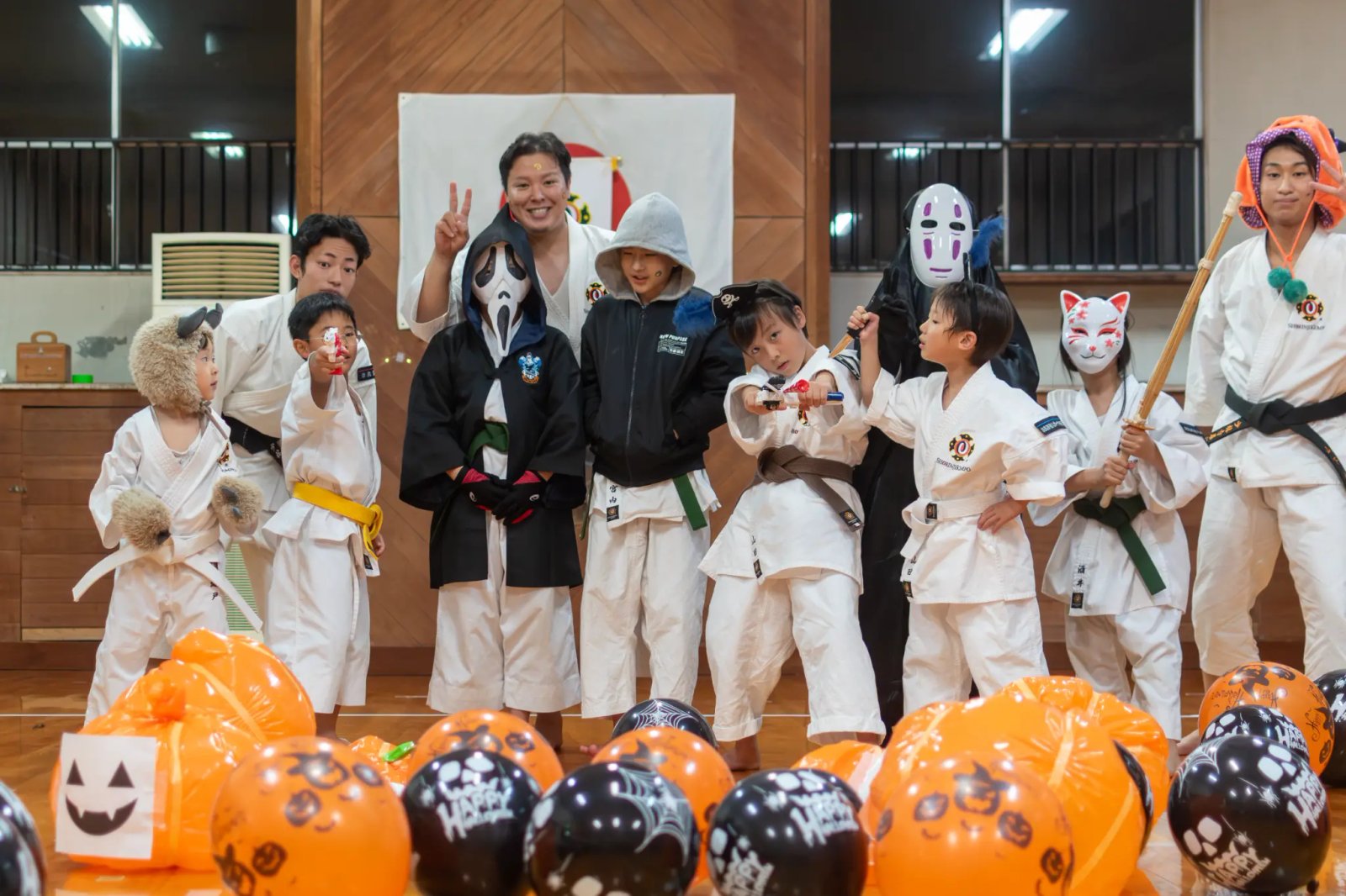 本田先生 ハロウィン修練